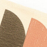 Painting on paper, dated and signed without frame