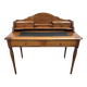 Solid cherry desk with sliding top