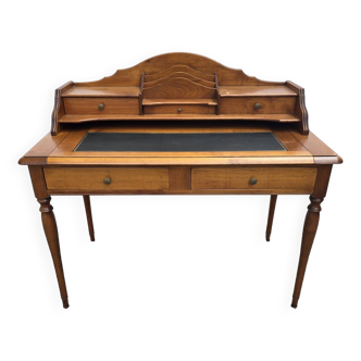 Solid cherry desk with sliding top