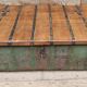 Old coffee table - Burmese teak chest