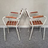 Set of 2 armchairs Tolix T2 50s