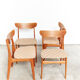 Schienning & Elgaard dining chairs, set of four
