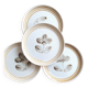 Vintage Sarreguemines dessert plates