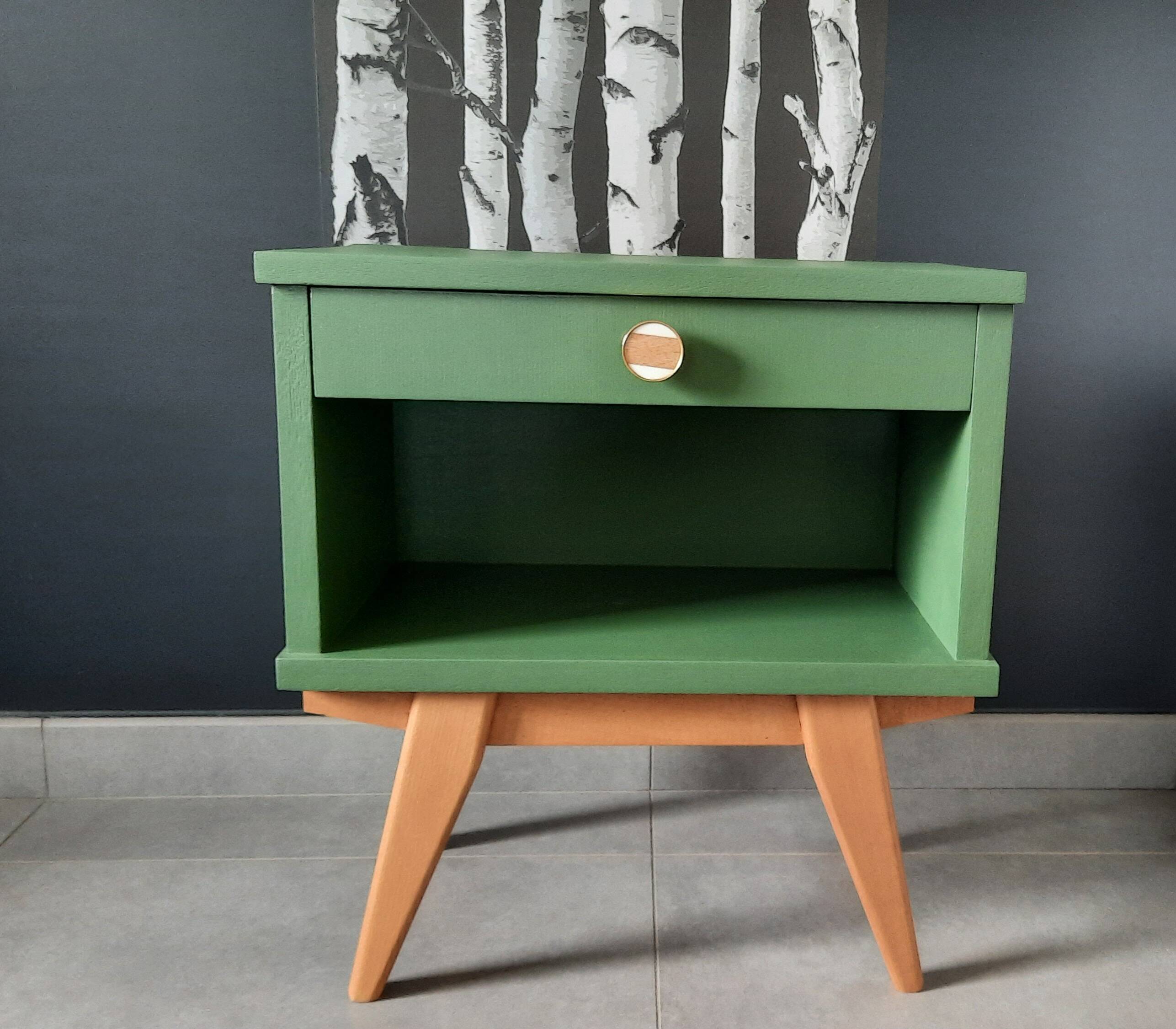 Vintage bedside table