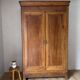 Grande armoire en chêne Louis Philippe H:2m25