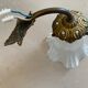 Old bronze wall light