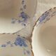 Trio of fine porcelain cups