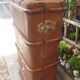 Trunk chest travel russian old