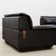 Carlo Bartoli Leather Sofa Bogo Series for Rossi di Albizzate Italy 1970s