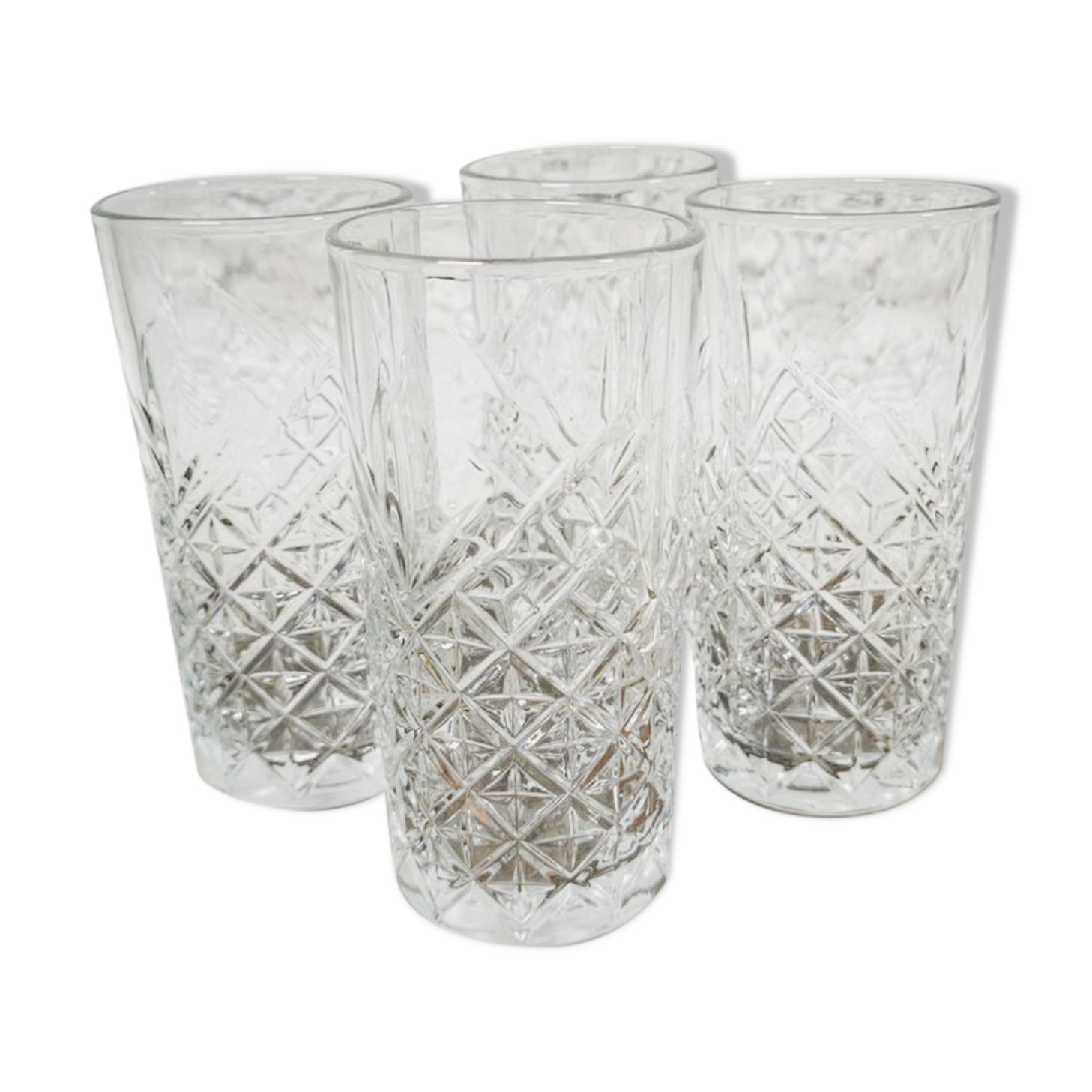 4 Long Drink glasses