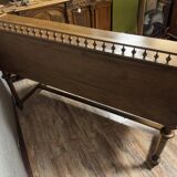 Renaissance style desk in solid oak circa 1850