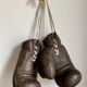 Vintage boxing gloves, 1940s