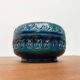 Vintage Italian Ashtray Rimini Blue in Ceramic by Aldo Londi for Bitossi