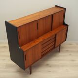 Teak highboard, Danish design, 1960s, production: Denmark