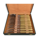 Set 12 dessert forks in their box
