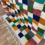 Handcrafted moroccan berber rug 213 x 160 cm