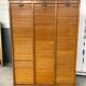 Triple oak curtain binder early xxth curtain Scholz Star Paris