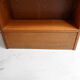 Vintage oak open bookcase