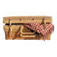 Vintage wicker/rattan suitcase