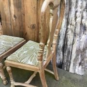 Lot de deux chaises Baroque Suedois