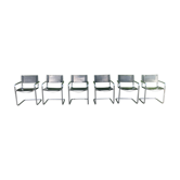 Set of 6 armchairs