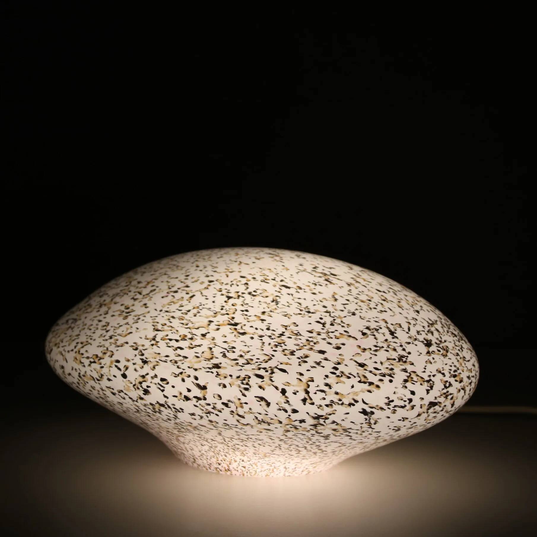 1990s Murano glass table lamp from Italy