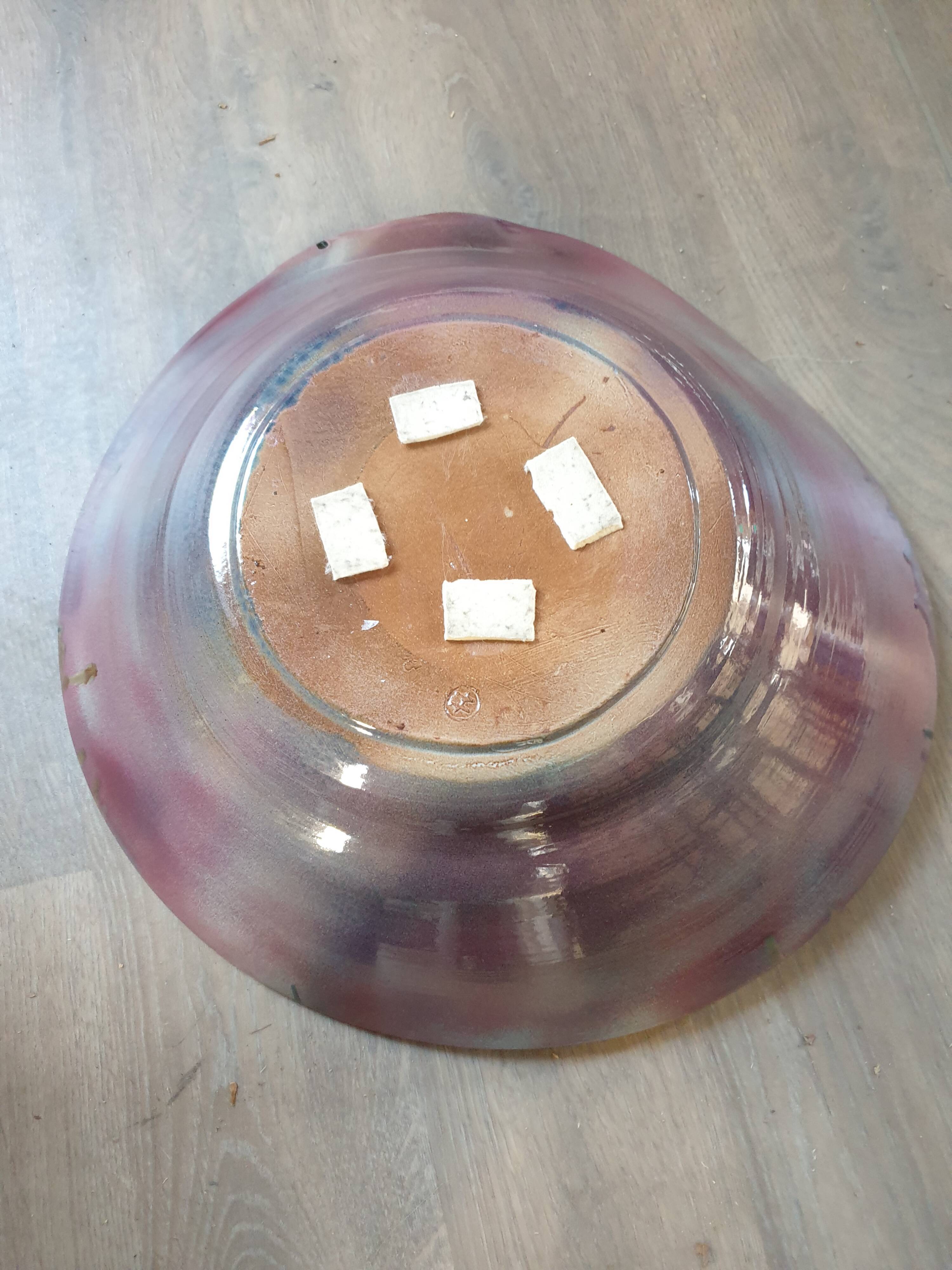 Purple dish