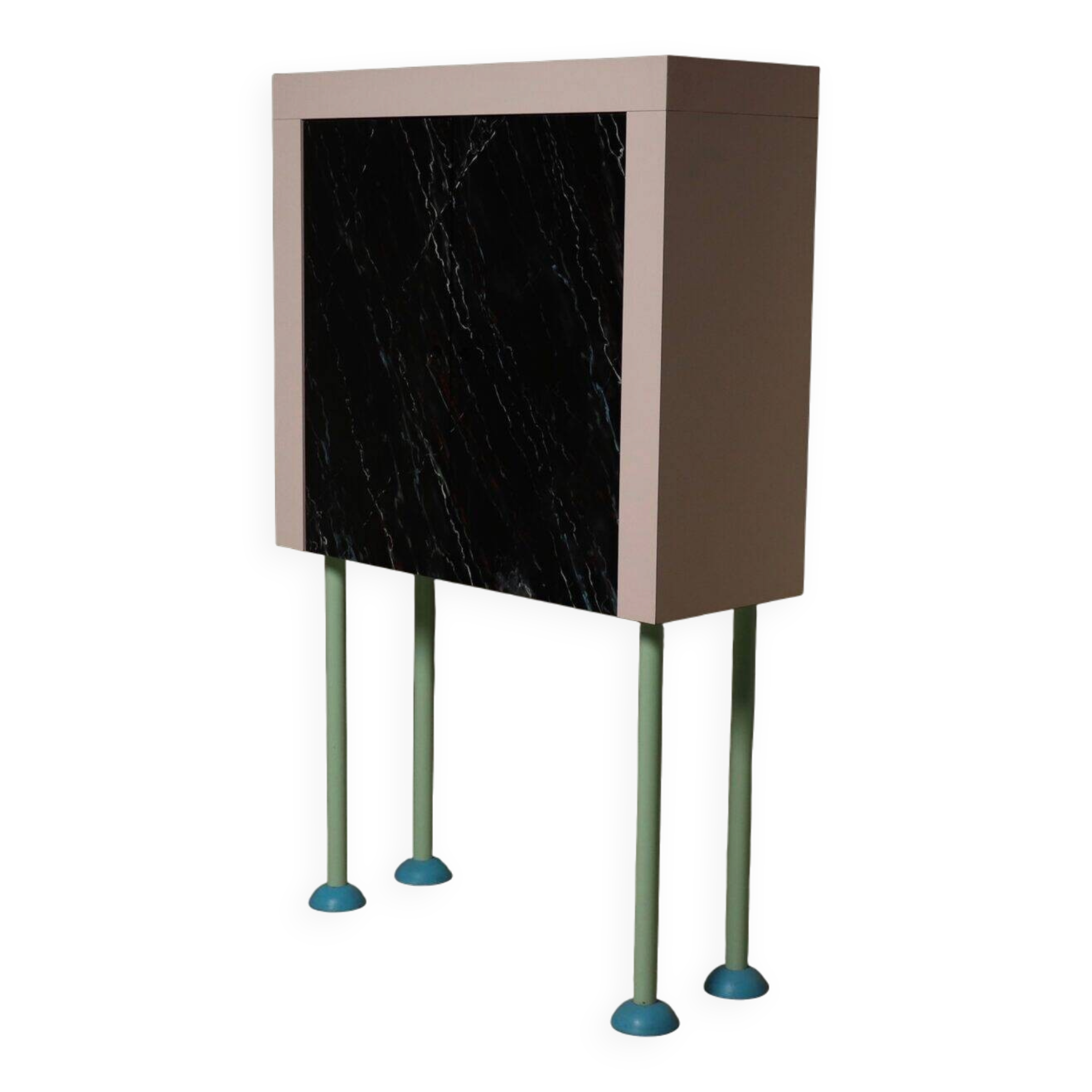 Memphis style cabinet by Dutch architect Wim Hofman 1980s