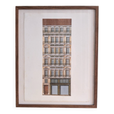 Lithographie "Hôtel Richelieu" – Catherine d'Ortoli