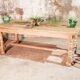 Vintage farmhouse table