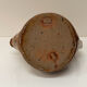 Vintage glazed ceramic sculptural teapot from the 1970s.