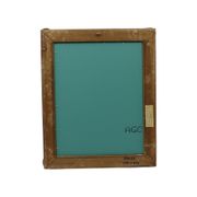 Mirror in antique gold frame classic baroque style pine gold leaf 57x46cm