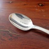 Christofle - Cirta model table spoon in Art Deco silver-plated metal