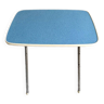 Table enfant vintage années 60, petite table, bleu clair