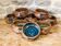 Set of 8 ceramic fondue pots from La Colombe pottery