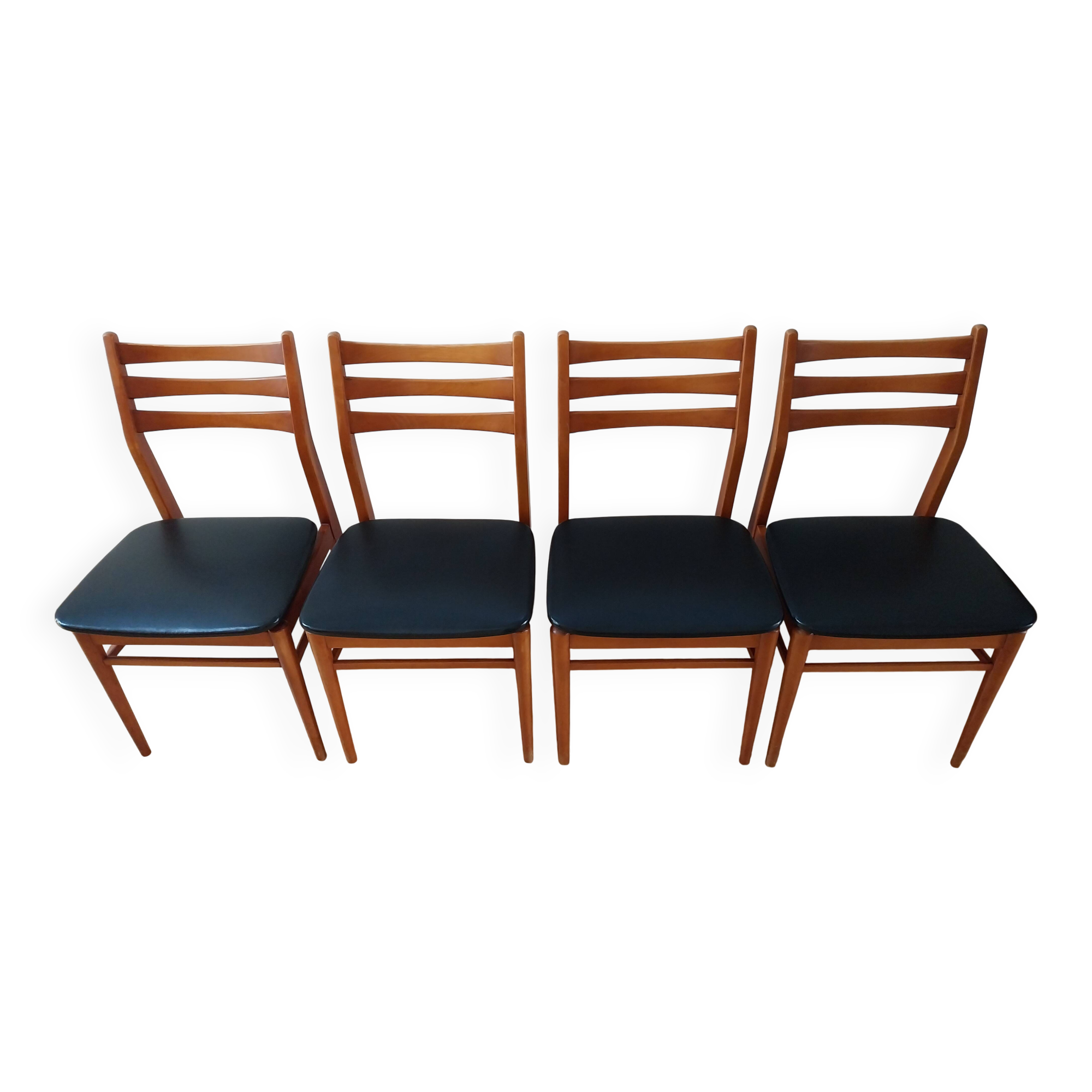 Lot de 4 chaises scandinaves Alma