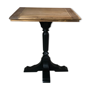 table bistrot en bois