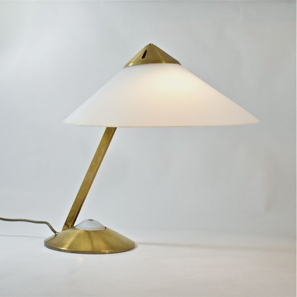 Lampe en laiton design Hello 1960