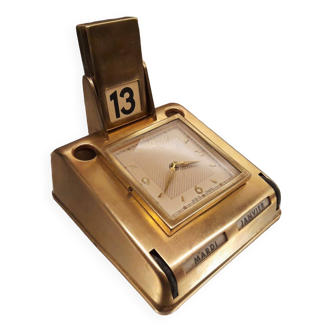 Vintage Jaz desk clock. Switzerland, 1956