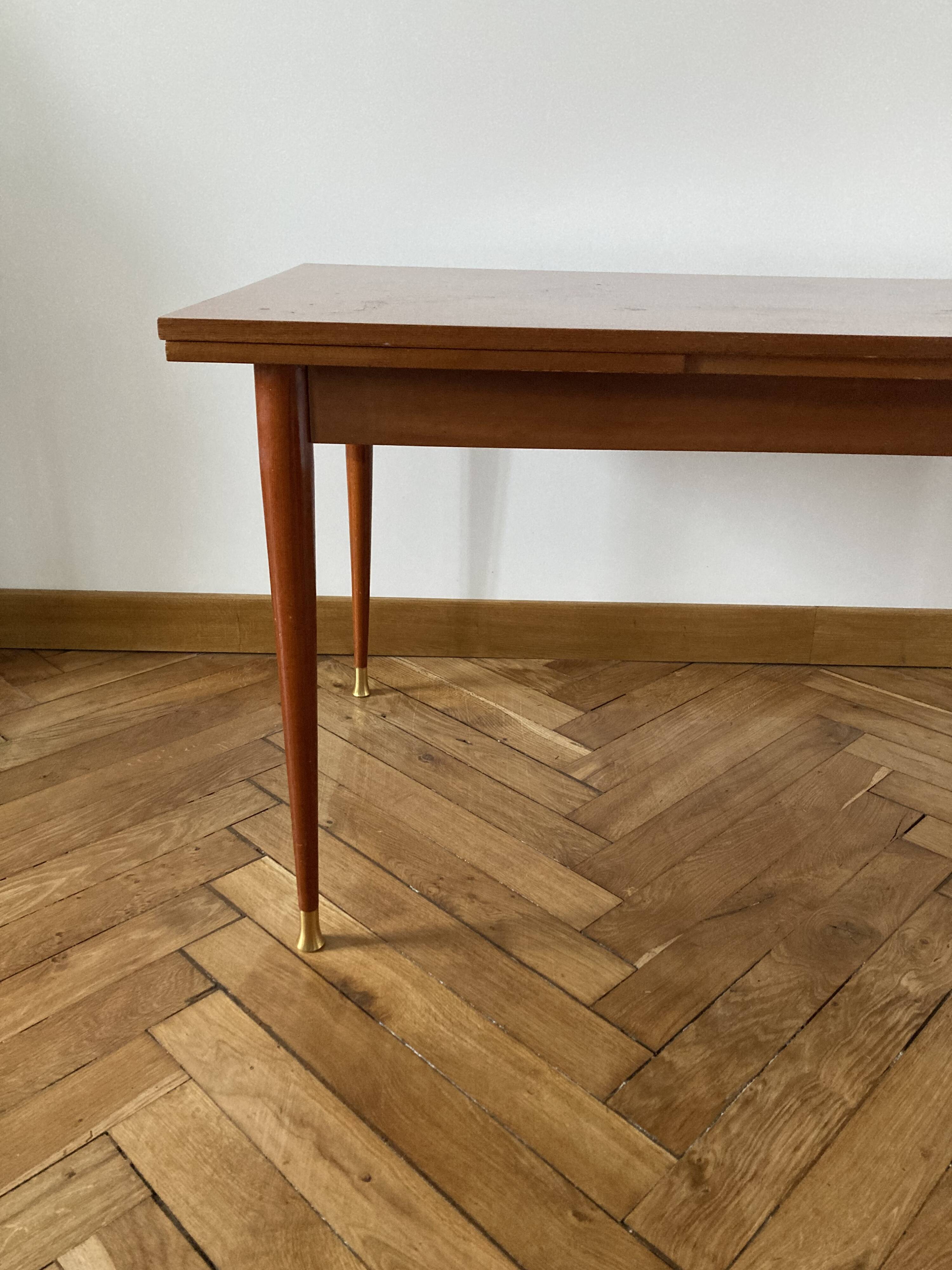 Scandinavian-style rectangular table