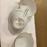 Limoges fine porcelain vintage coffee cups