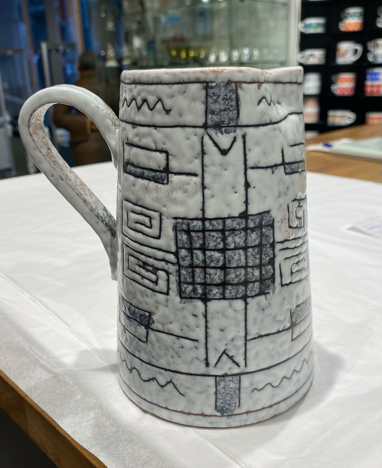 Pitcher/vase by designer Fratelli Fanciullacci