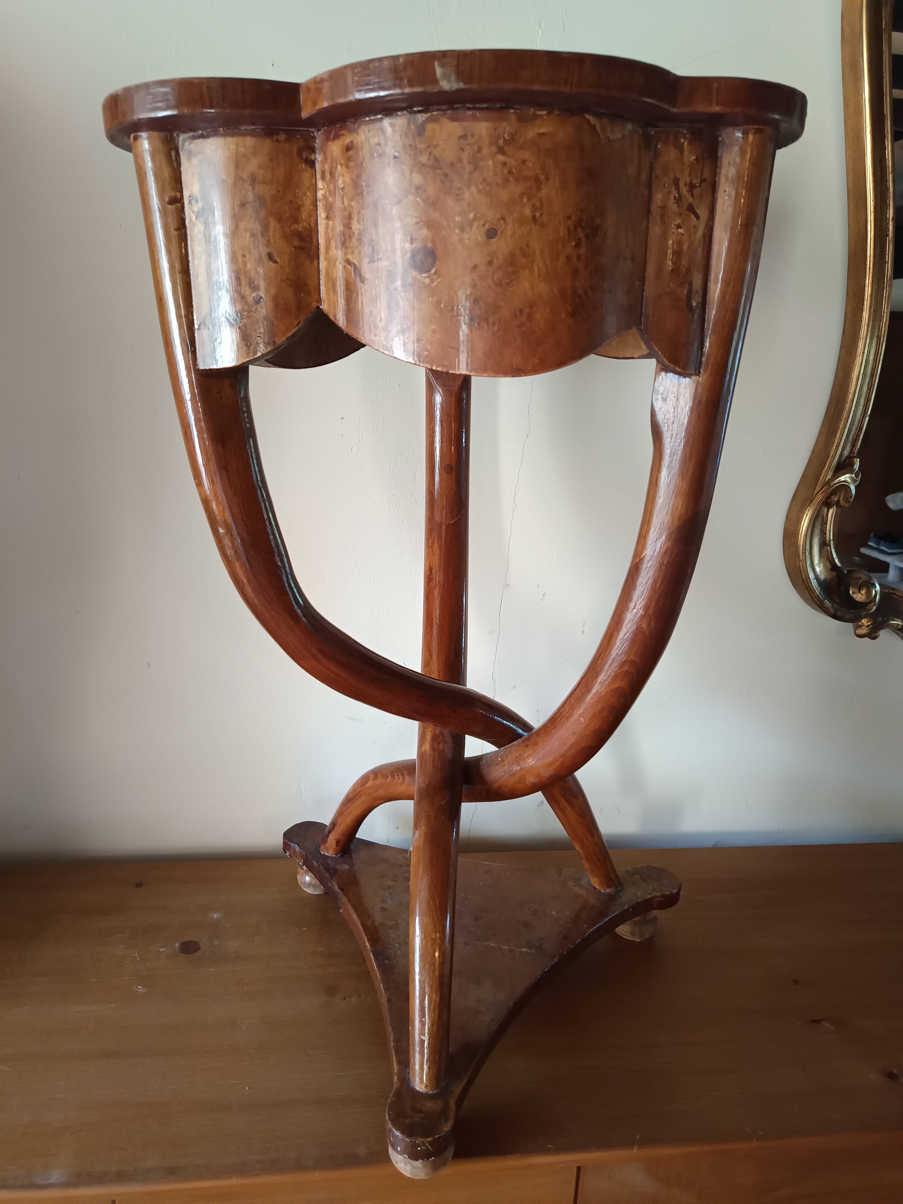 Guéridon ancien art deco, annees 1930.