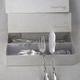 SFAM Chambly Bien Aimée, 12 silver-plated fish cutlery sets, 24 pieces.