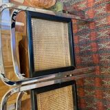Pair of chairs by Giorgio Catellan for Cidue