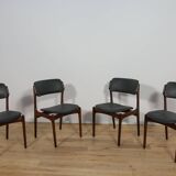 Model 49 Rosewood Dining Chairs by Erik Buch for Oddense Maskinsnedkeri / O.D. Møbler, 1960s.