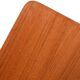 1960s teak coffee table on casters