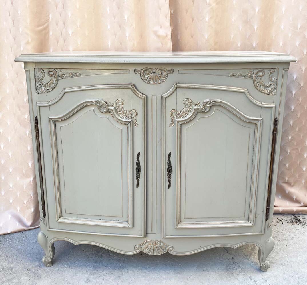 Painted wooden sideboard
