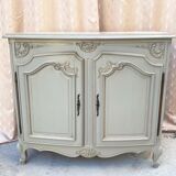 Painted wooden sideboard