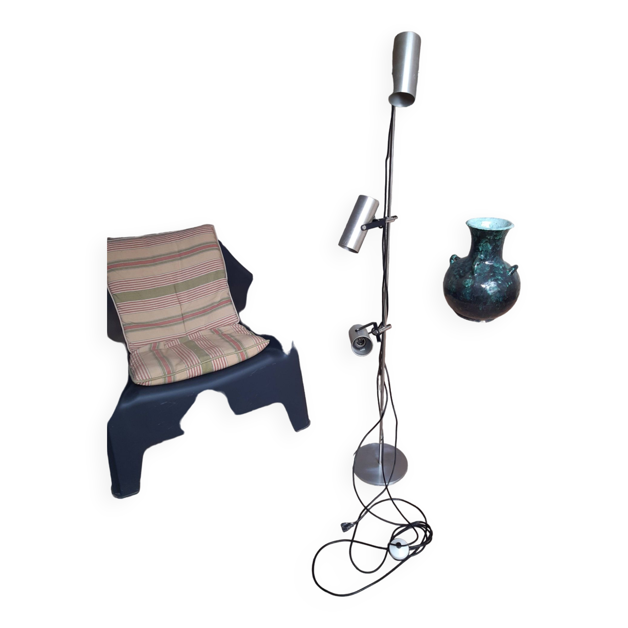 Vintage Maria Pergay or Alain Richard Floor Lamp